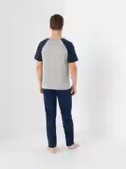 Синий пижама мужская