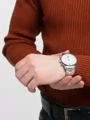 Белый часы наручные мужские классические ZHOWE