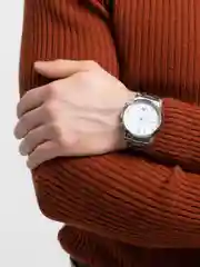 Белый часы наручные мужские классические ZHOWE