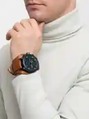 Рыжий мужские часы с толстым ремешком KTEVI