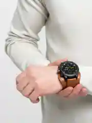 Рыжий мужские часы с толстым ремешком KTEVI