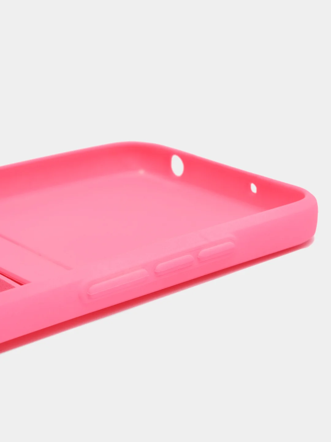 Фуксия чехол для Xiaomi Redmi 9A, Сяоми Редми 9А, силиконовый, с карманом для карты