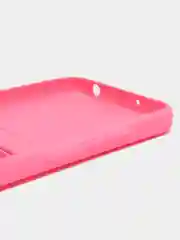Фуксия чехол для Xiaomi Redmi 9A, Сяоми Редми 9А, силиконовый, с карманом для карты