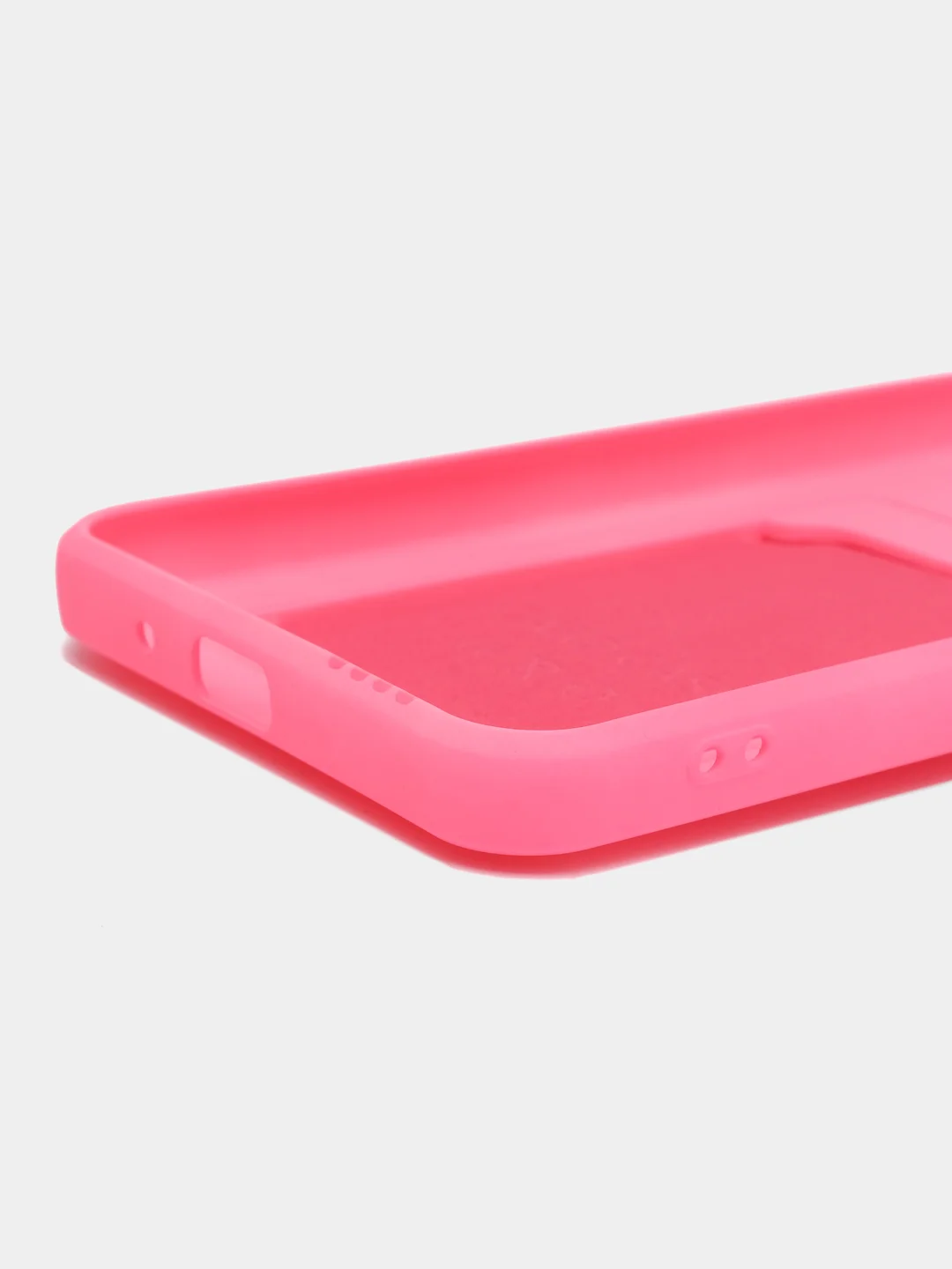 Фуксия чехол для Xiaomi Redmi 9A, Сяоми Редми 9А, силиконовый, с карманом для карты