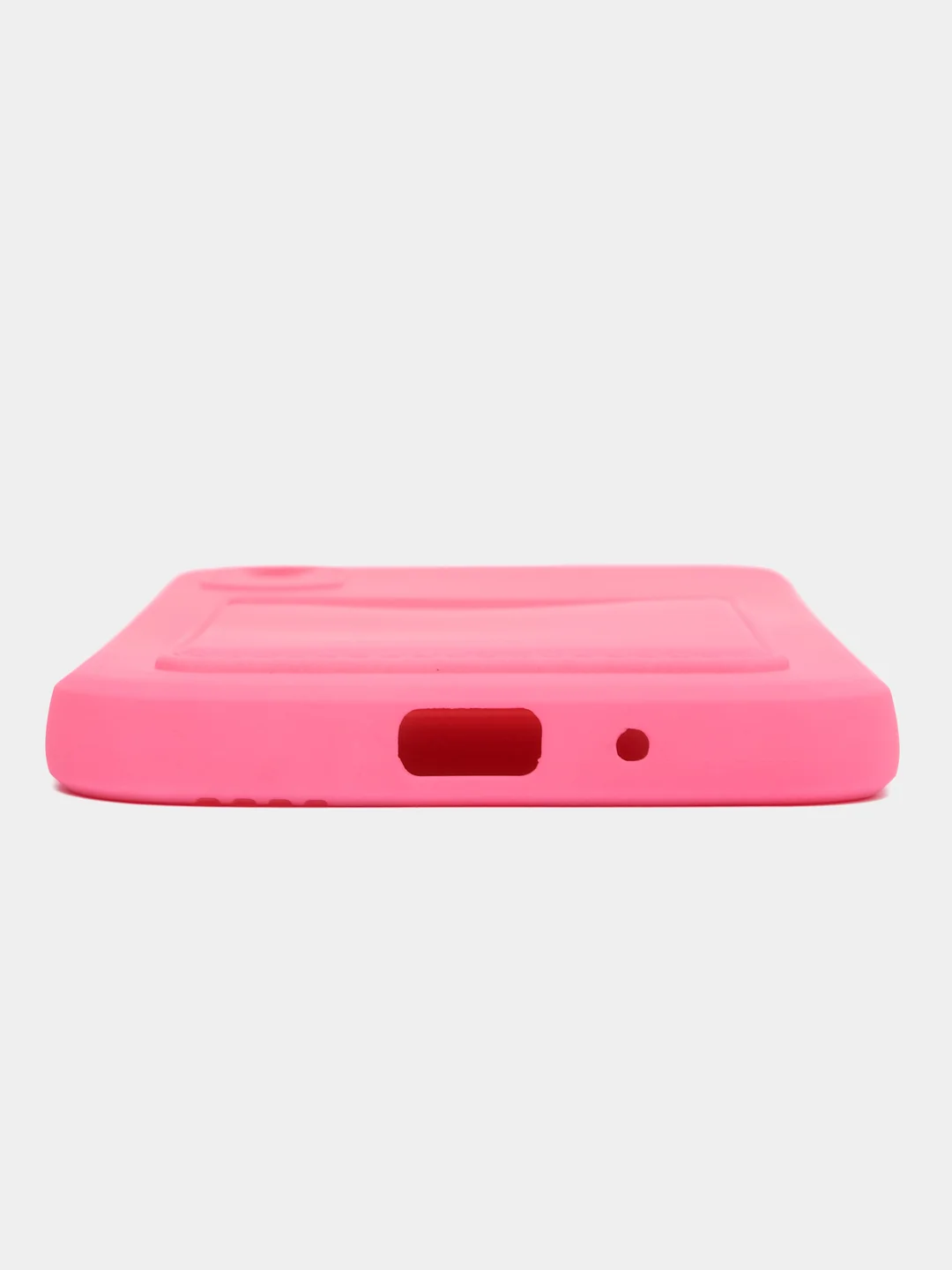 Фуксия чехол для Xiaomi Redmi 9A, Сяоми Редми 9А, силиконовый, с карманом для карты