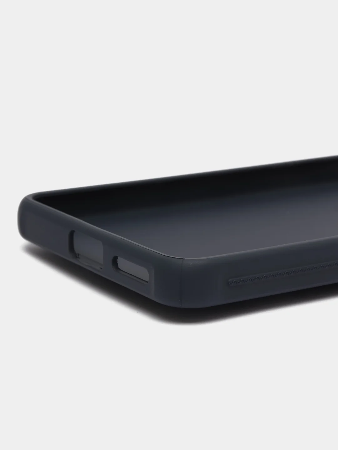 Темно-синий чехол для Xiaomi Poco X4 Pro, Сяоми Поко Х4 Про, силиконовый под кожу, с подставкой