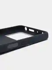 Темно-синий чехол для Xiaomi Poco X4 Pro, Сяоми Поко Х4 Про, силиконовый под кожу, с подставкой
