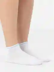 Белый носки антискользящие для йоги, пилатеса Non slip спортивные
