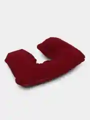 Красный надувная подушка для шеи, с берушами и маской, для сна, дорожная