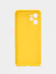 Желтый чехол Realme C35 Реалми С35 силиконовый, цветной, матовый