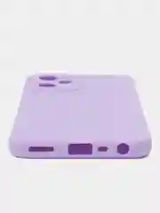 Лавандовый чехол Realme C35 Реалми С35 силиконовый, цветной, матовый