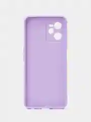 Лавандовый чехол Realme C35 Реалми С35 силиконовый, цветной, матовый