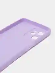 Лавандовый чехол Realme C35 Реалми С35 силиконовый, цветной, матовый