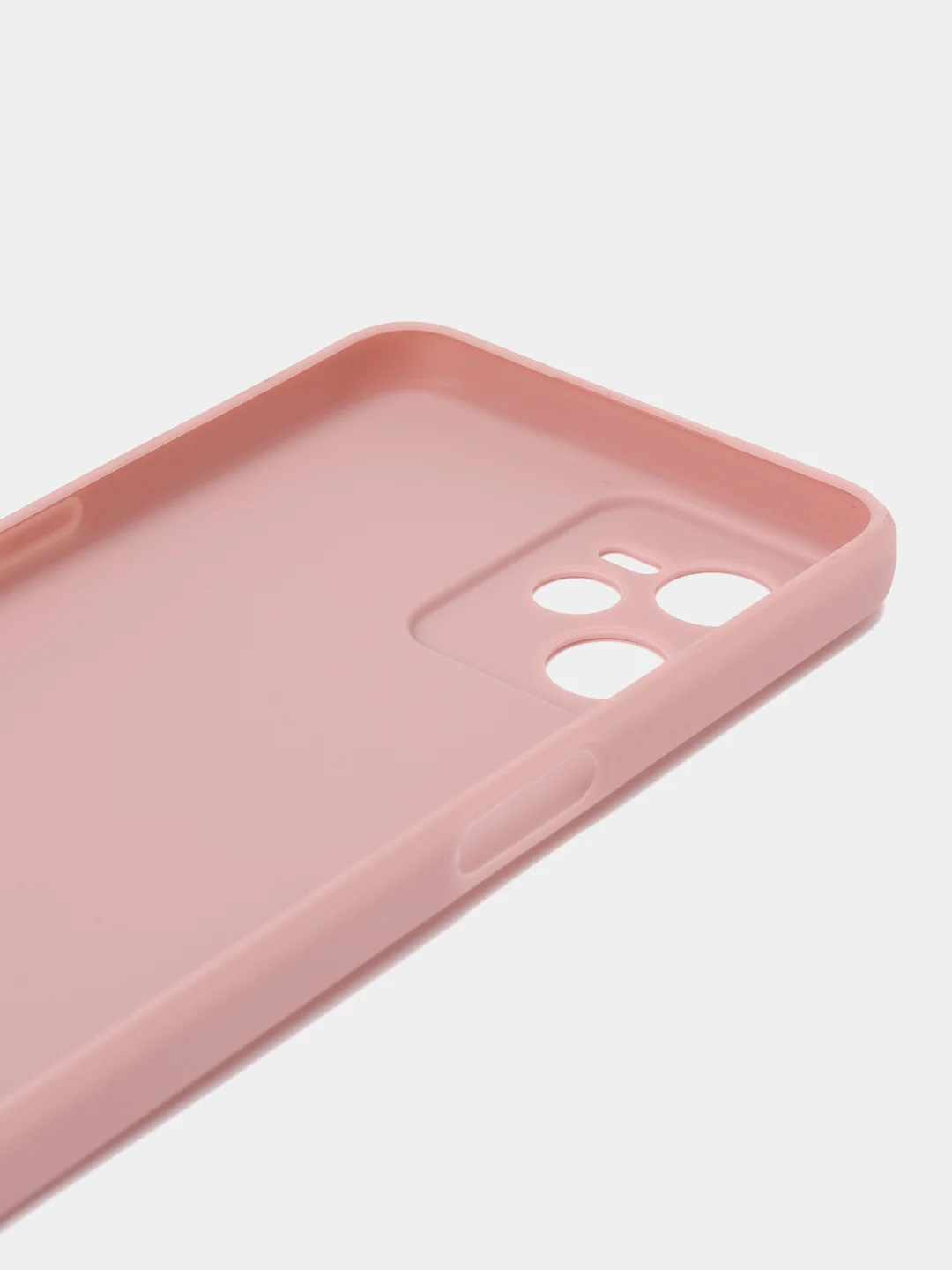 Коралловый меланж чехол Realme C35 Реалми С35 силиконовый, цветной, матовый