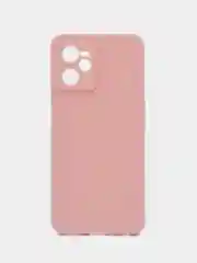 Коралловый меланж чехол Realme C35 Реалми С35 силиконовый, цветной, матовый