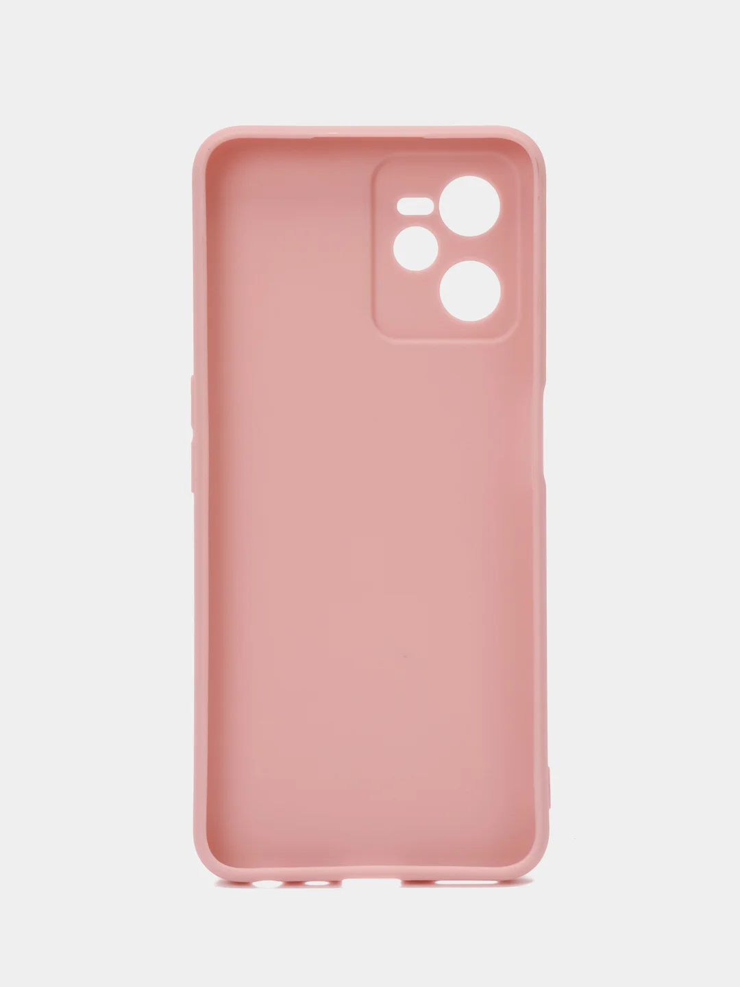 Коралловый меланж чехол Realme C35 Реалми С35 силиконовый, цветной, матовый