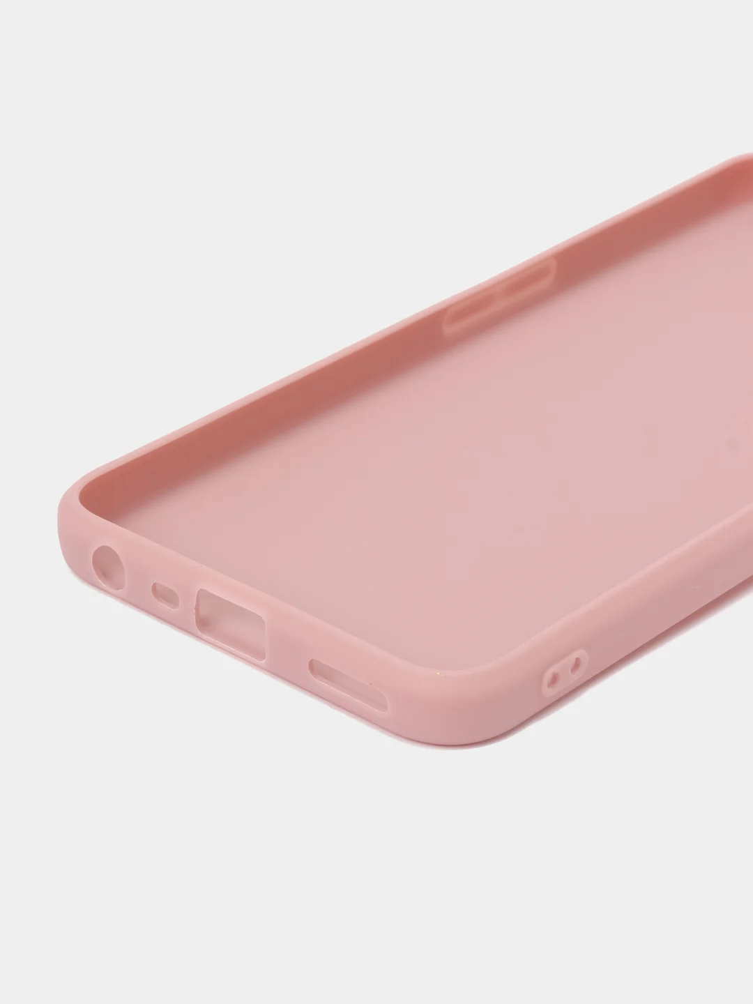 Коралловый меланж чехол Realme C35 Реалми С35 силиконовый, цветной, матовый