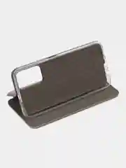 Серебряный чехол книжка Poco M4 Pro 5G, Xiaomi Redmi Note 11 5G, Поко М4 Про 5G, Сяоми Редми Нот 11
