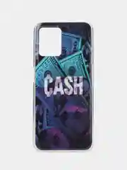 Аметистовый чехол Realme 8i / Narzo 50 4G Реалми  8Ай / Нарзо 50 4G силиконовый с рисунком