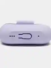 Лавандовый чехол для наушников Apple AirPods Pro 2 силиконовый с карабином