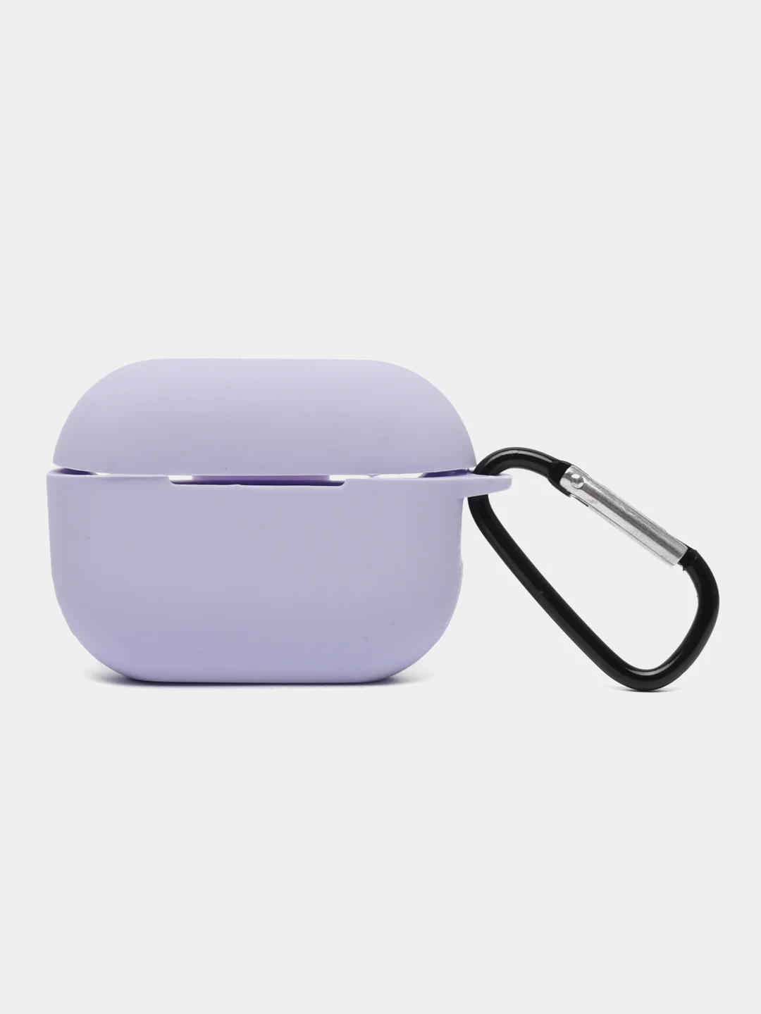 Лавандовый чехол для наушников Apple AirPods Pro 2 силиконовый с карабином