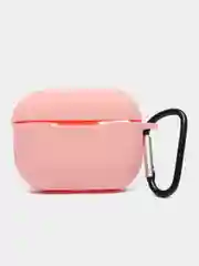 Оливковый чехол для наушников Apple AirPods Pro 2 силиконовый с карабином
