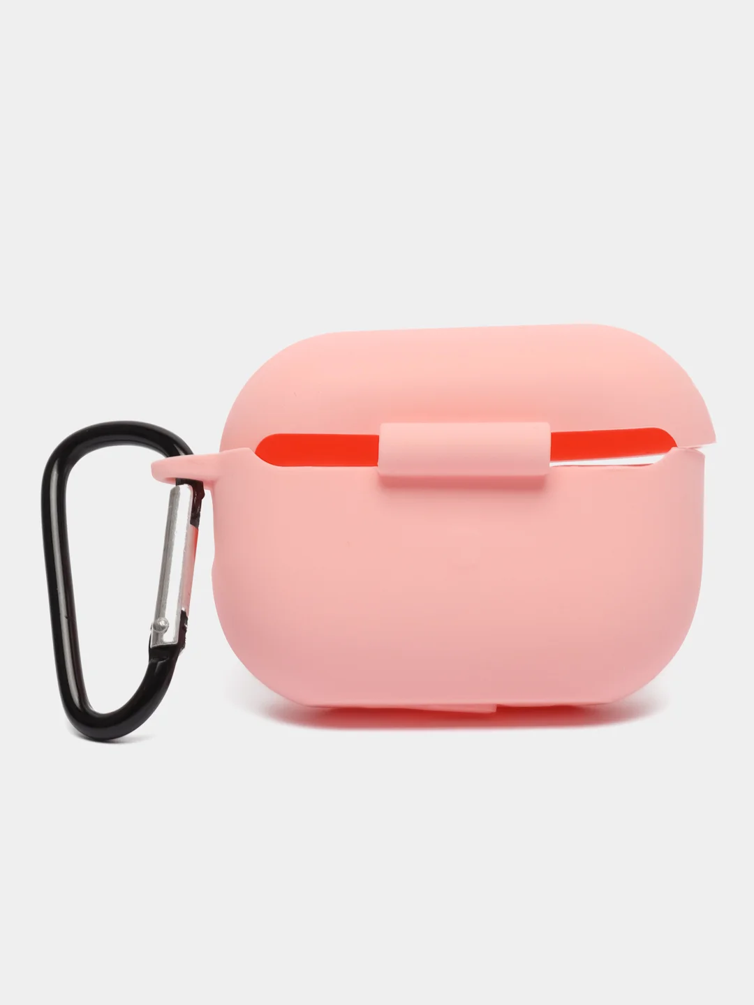 Оливковый чехол для наушников Apple AirPods Pro 2 силиконовый с карабином