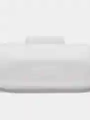 Белый чехол для наушников Apple AirPods Pro 2 силиконовый с карабином