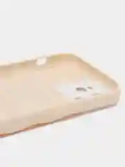 Бежевый чехол на iPhone 11, 12, 13, 7, 8 Plus, XR, XS, 14 Pro Max, силиконовый айфон