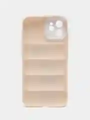 Бежевый чехол на iPhone 11, 12, 13, 7, 8 Plus, XR, XS, 14 Pro Max, силиконовый айфон