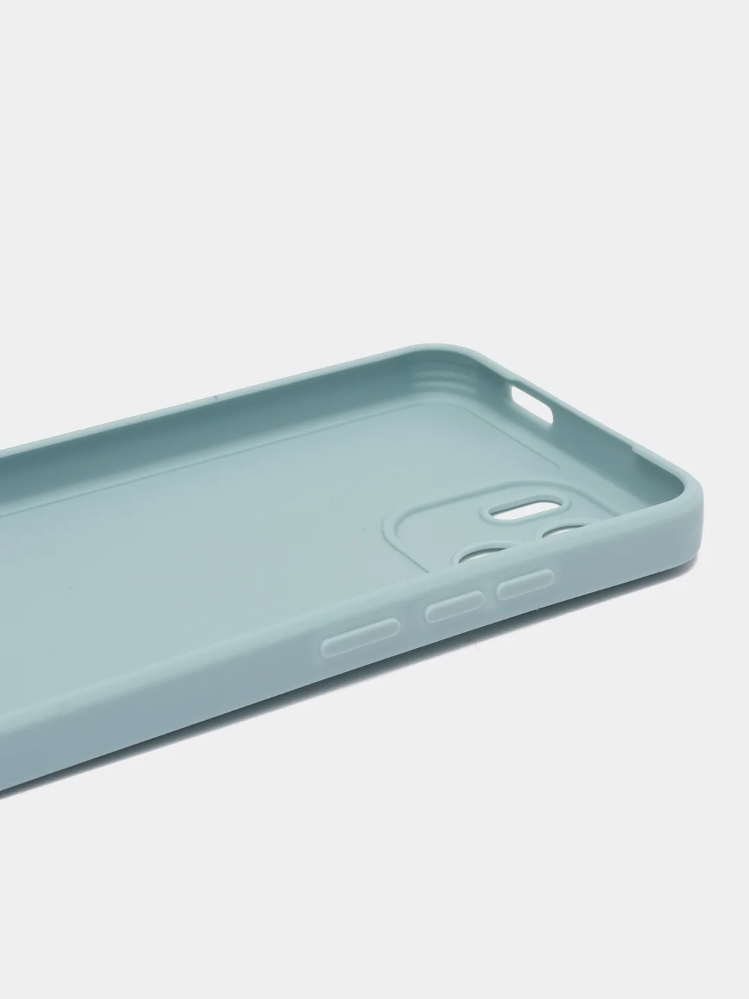 Светло-синий чехол для Xiaomi Redmi A1 , Xiaomi Redmi A1 Plus A1+ (Сяоми А1 А1 Плюс) силиконовый