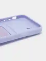 Лавандовый чехол iPhone  11 13 12 13 Pro Max 14 Plus XR с карманом для карты, подставкой айфон макс