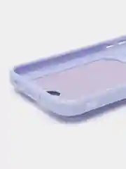Лавандовый чехол iPhone  11 13 12 13 Pro Max 14 Plus XR с карманом для карты, подставкой айфон макс