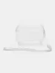 Прозрачный чехол для наушников Apple AirPods Pro 2 прозрачный, силиконовый с шнурком аирподс про 2