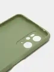 Лесной зеленый чехол силиконовый для Realme 9i 4G, Oppo A96, матовый (Реалми 9i, Оппо А96)