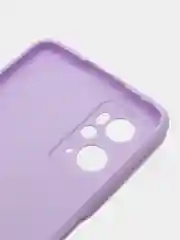 Сиреневый чехол силиконовый для Realme 9i 4G, Oppo A96, матовый (Реалми 9i, Оппо А96)