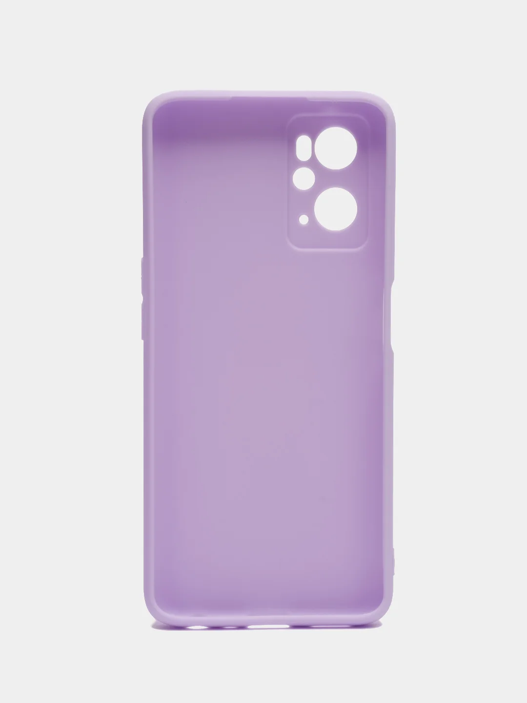 Сиреневый чехол силиконовый для Realme 9i 4G, Oppo A96, матовый (Реалми 9i, Оппо А96)
