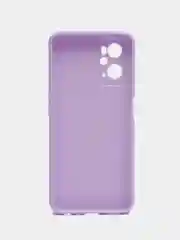 Сиреневый чехол силиконовый для Realme 9i 4G, Oppo A96, матовый (Реалми 9i, Оппо А96)
