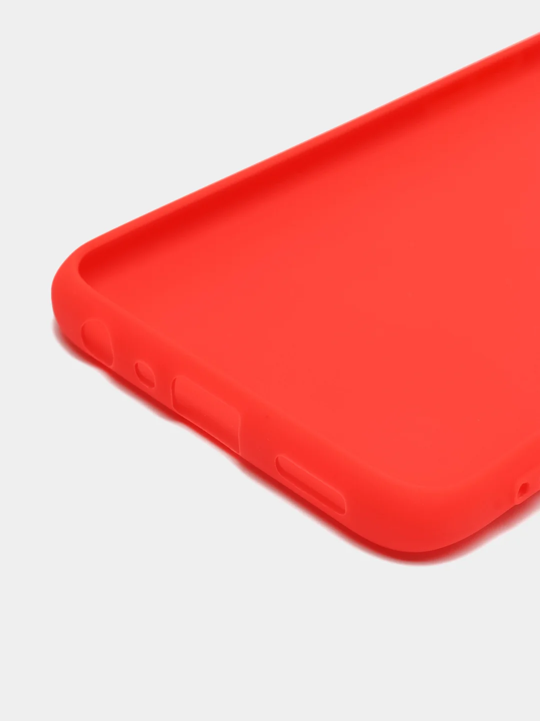 Красный чехол силиконовый для Realme 9i 4G, Oppo A96, матовый (Реалми 9i, Оппо А96)