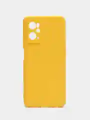 Желтый чехол силиконовый для Realme 9i 4G, Oppo A96, матовый (Реалми 9i, Оппо А96)