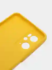 Желтый чехол силиконовый для Realme 9i 4G, Oppo A96, матовый (Реалми 9i, Оппо А96)