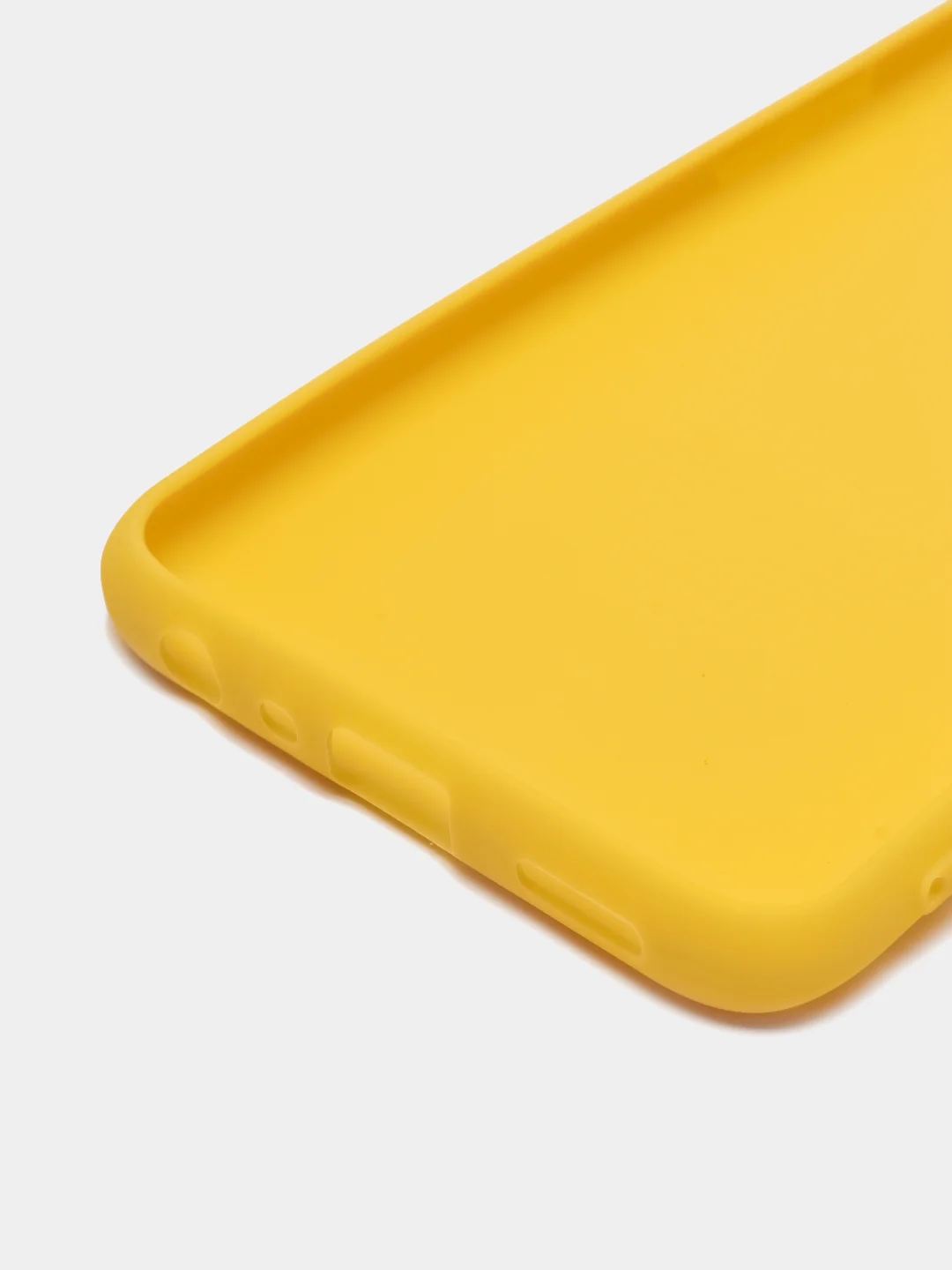Желтый чехол силиконовый для Realme 9i 4G, Oppo A96, матовый (Реалми 9i, Оппо А96)