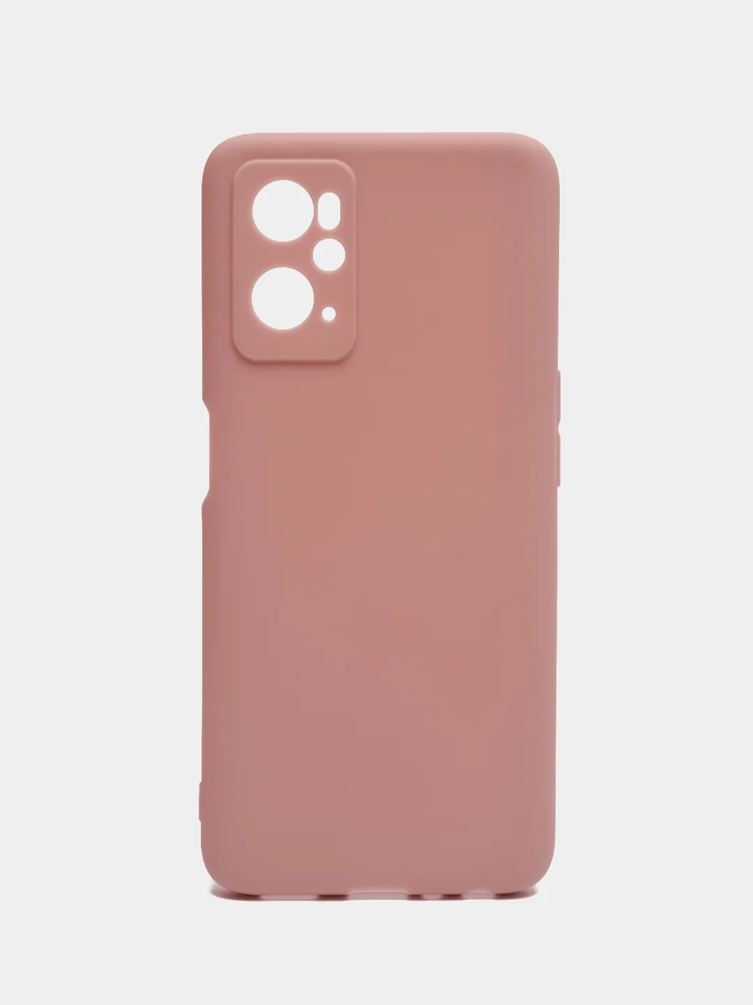 Коралловый чехол силиконовый для Realme 9i 4G, Oppo A96, матовый (Реалми 9i, Оппо А96)
