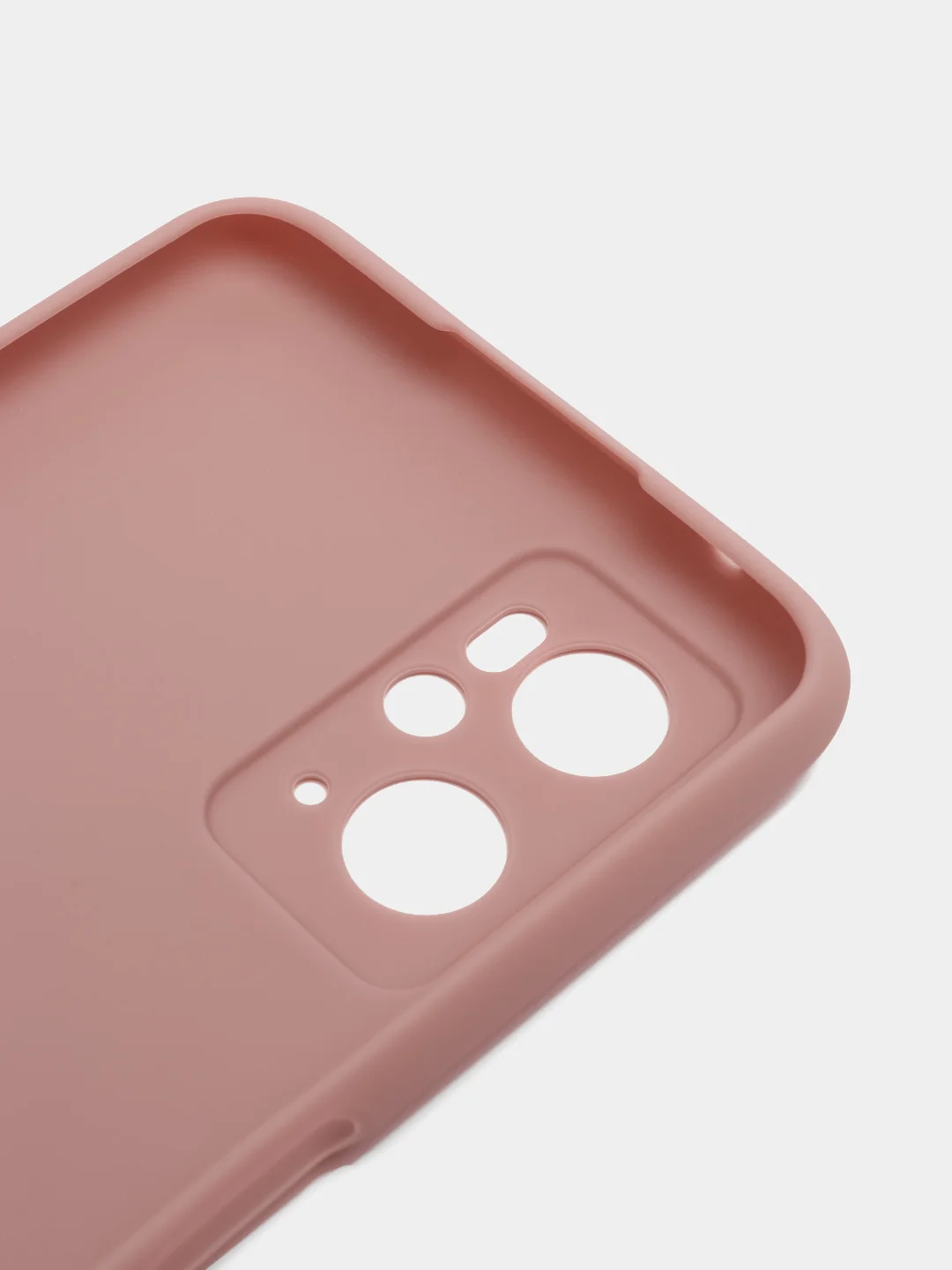 Коралловый чехол силиконовый для Realme 9i 4G, Oppo A96, матовый (Реалми 9i, Оппо А96)