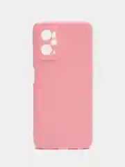 Розовый чехол силиконовый для Realme 9i 4G, Oppo A96, матовый (Реалми 9i, Оппо А96)