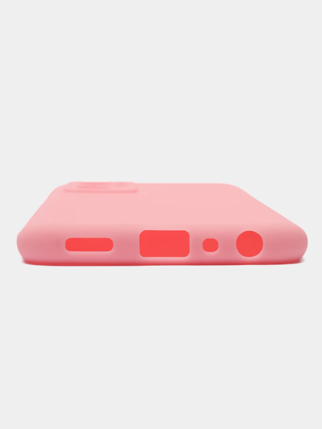 Розовый чехол силиконовый для Realme 9i 4G, Oppo A96, матовый (Реалми 9i, Оппо А96)