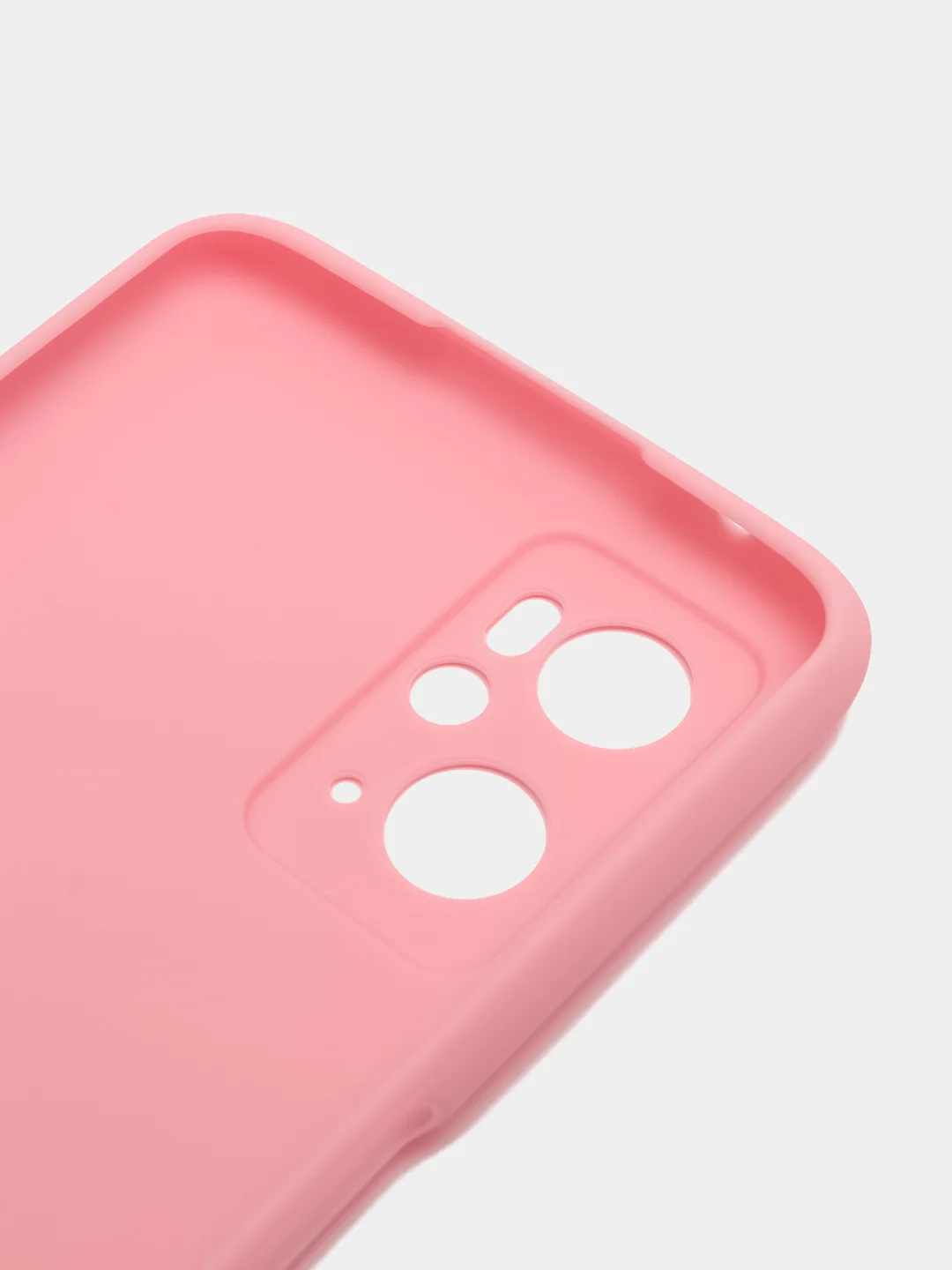 Розовый чехол силиконовый для Realme 9i 4G, Oppo A96, матовый (Реалми 9i, Оппо А96)
