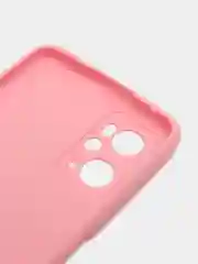 Розовый чехол силиконовый для Realme 9i 4G, Oppo A96, матовый (Реалми 9i, Оппо А96)