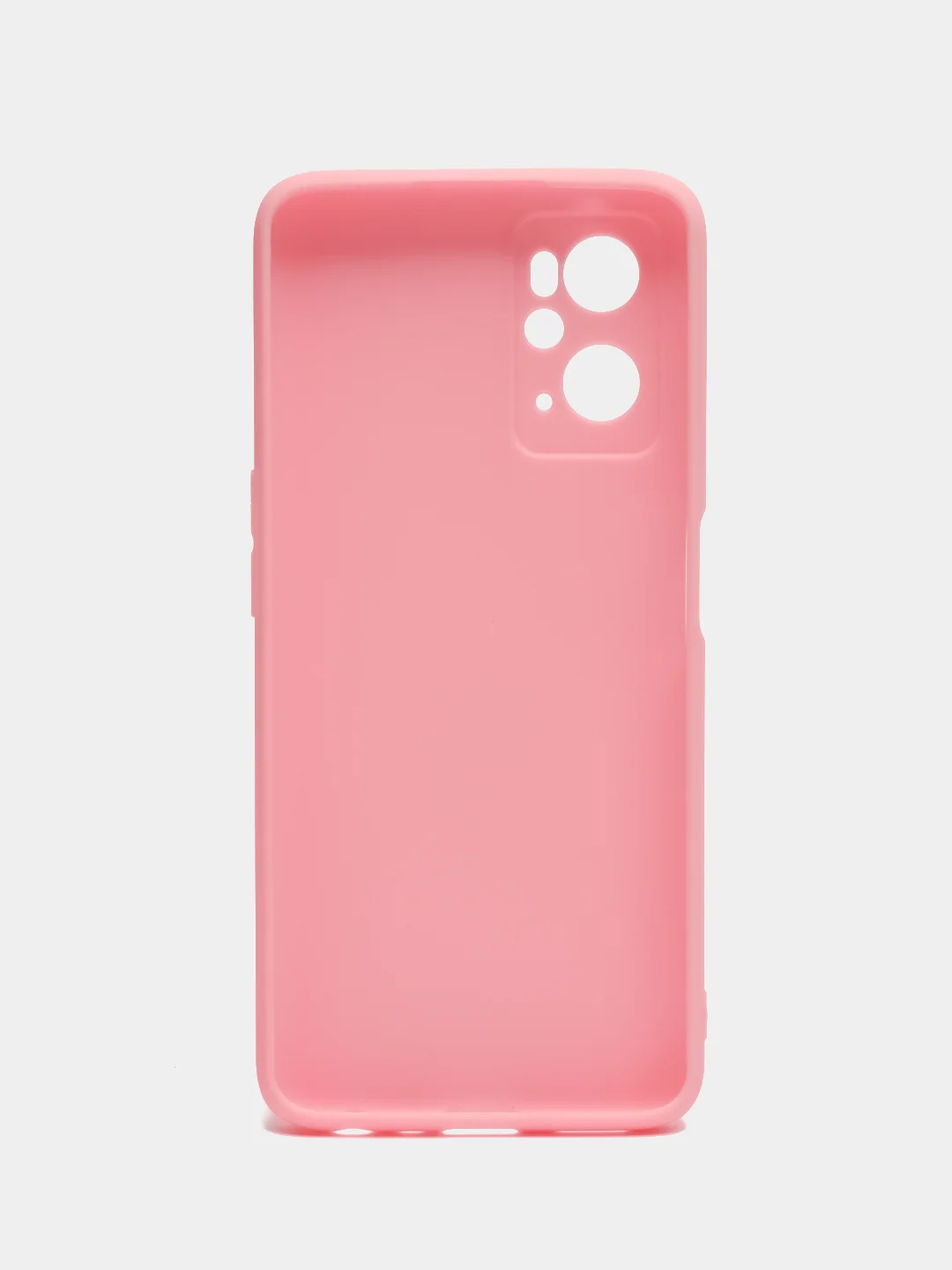 Розовый чехол силиконовый для Realme 9i 4G, Oppo A96, матовый (Реалми 9i, Оппо А96)