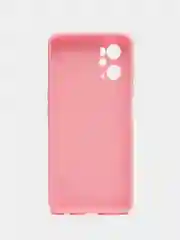 Розовый чехол силиконовый для Realme 9i 4G, Oppo A96, матовый (Реалми 9i, Оппо А96)